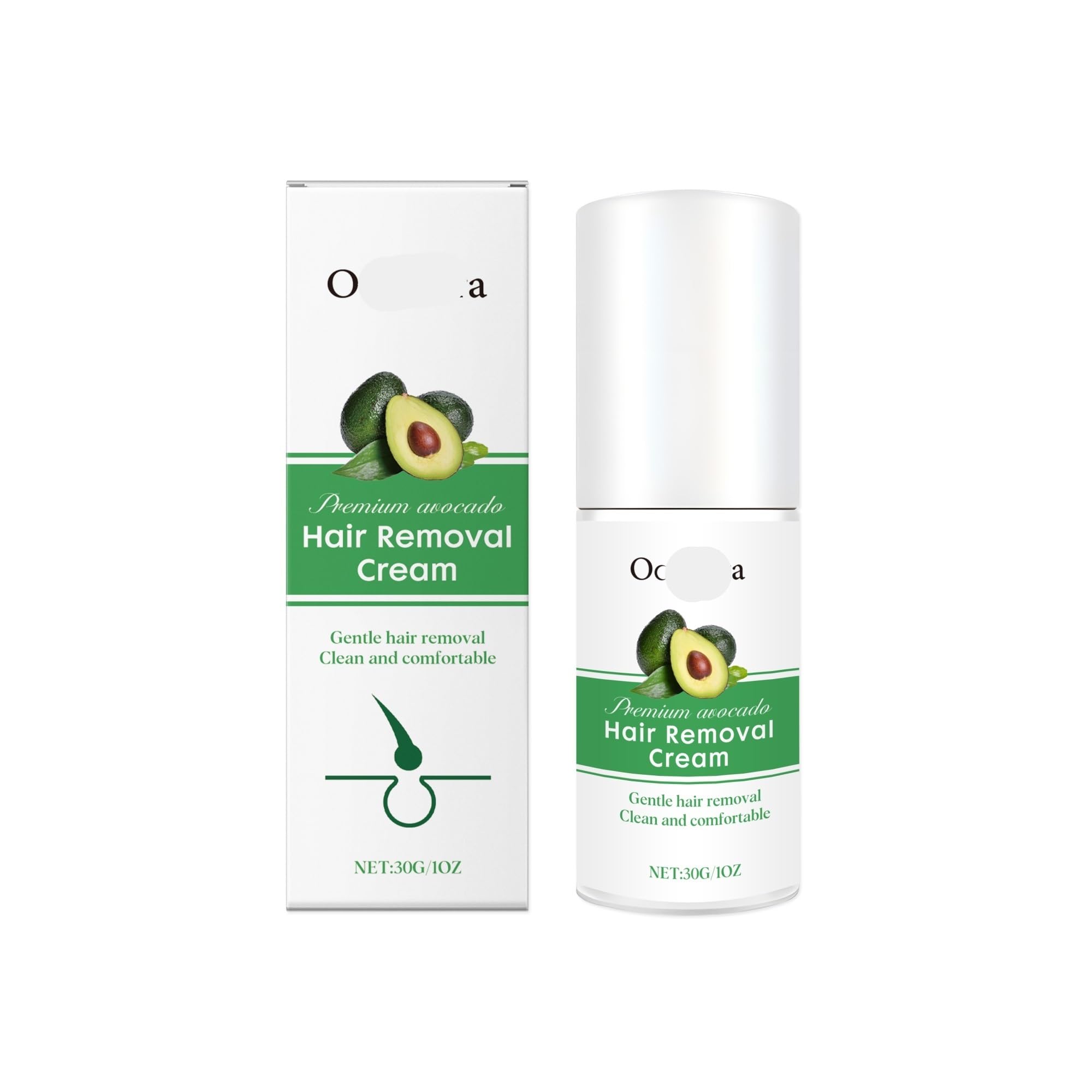 Crème dépilatoire avocat lot de 3 pour une peau lisse et douce au quotidien