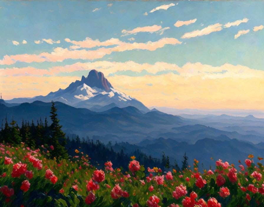 Affiches sur toile Mount Pilchuck 58x90 cm SERENDIPITP art mural sans cadre
