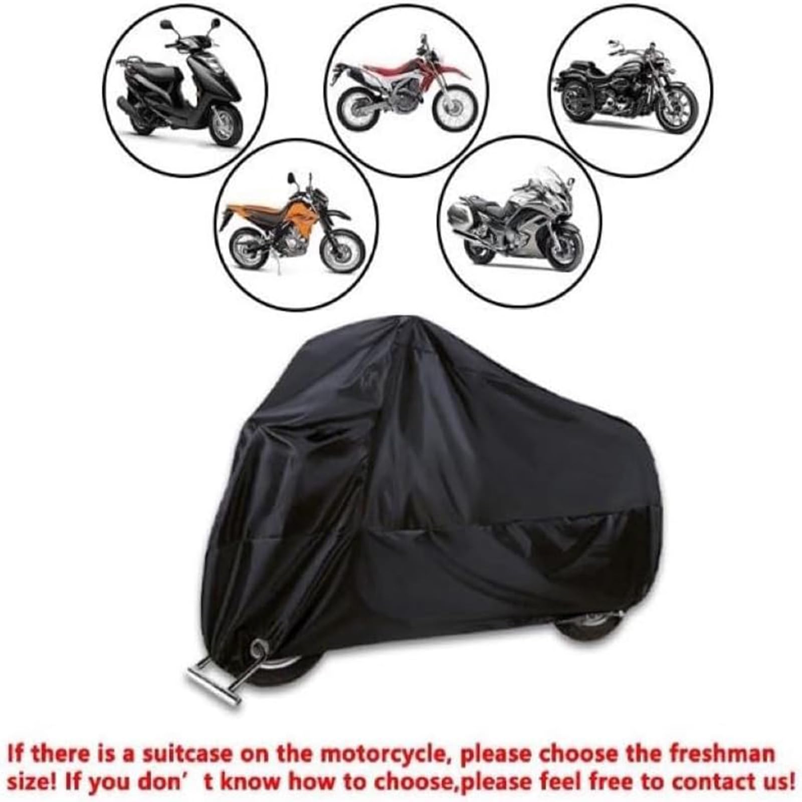 Motorhoes voor Honda CB500X CB 500X CB 500 X, 420D Oxford Stof Waterdicht UV Rip Dust Motorfiets Beschermhoes Binnen Buiten Motorhoezen Motorfiets Hoes,C