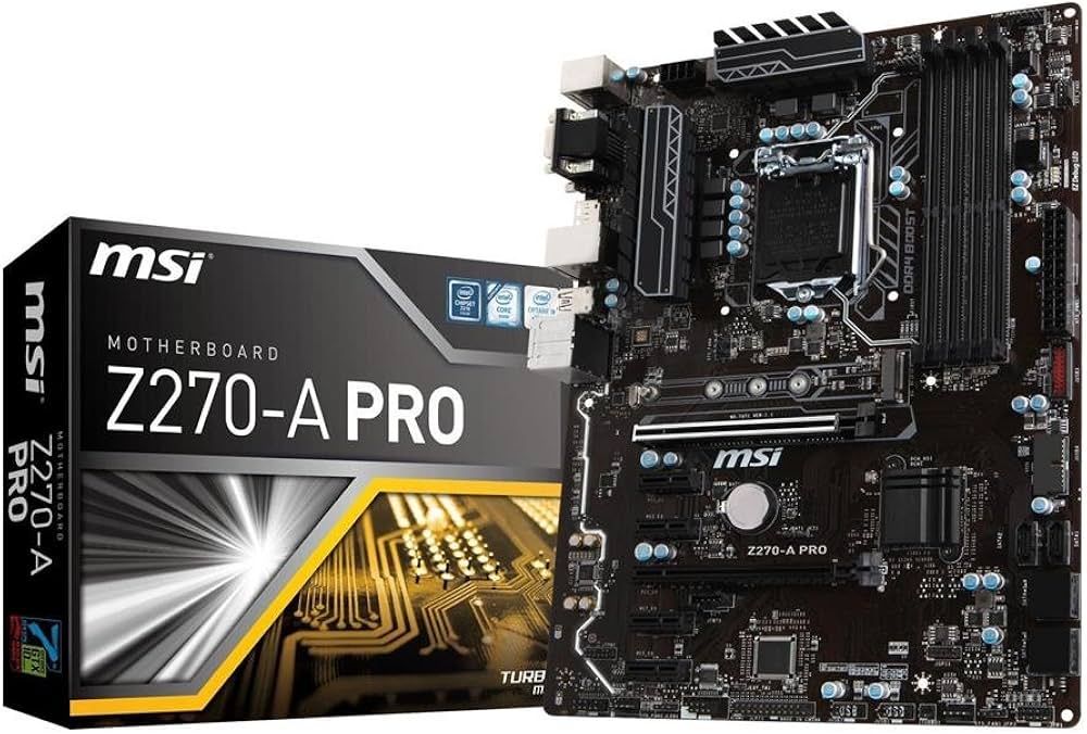 CPU MSI Z270-S01 i7-7700 Intel i7 7700K CPU + MSI Z270-A PRO