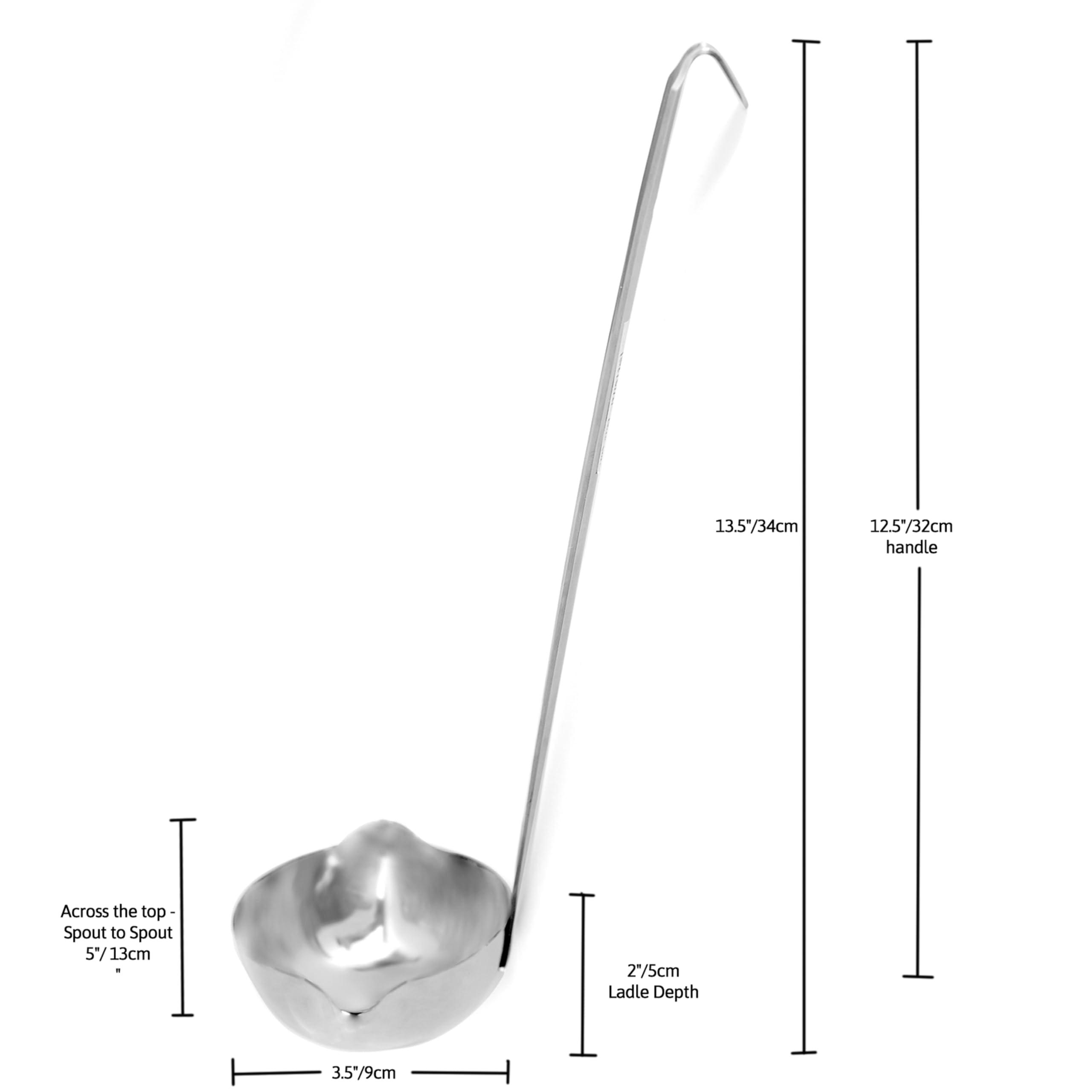 Norpro 590 Stainless Steel Canning Ladle Einmachkelle, Edelstahl, Silber