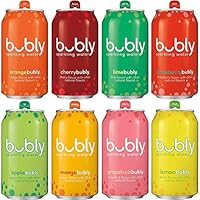 Algopix Similar Product 4 - bubly Sparkling Water 8 Flavor Variety