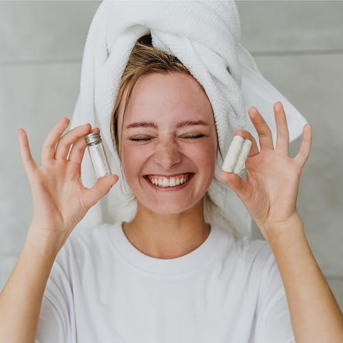 Miniatura 4 de TreeBird - Hilo dental biodegradable | Dispensador de vidrio sin residuos recargable y reutilizable | Carretes de seda natural encerados sin