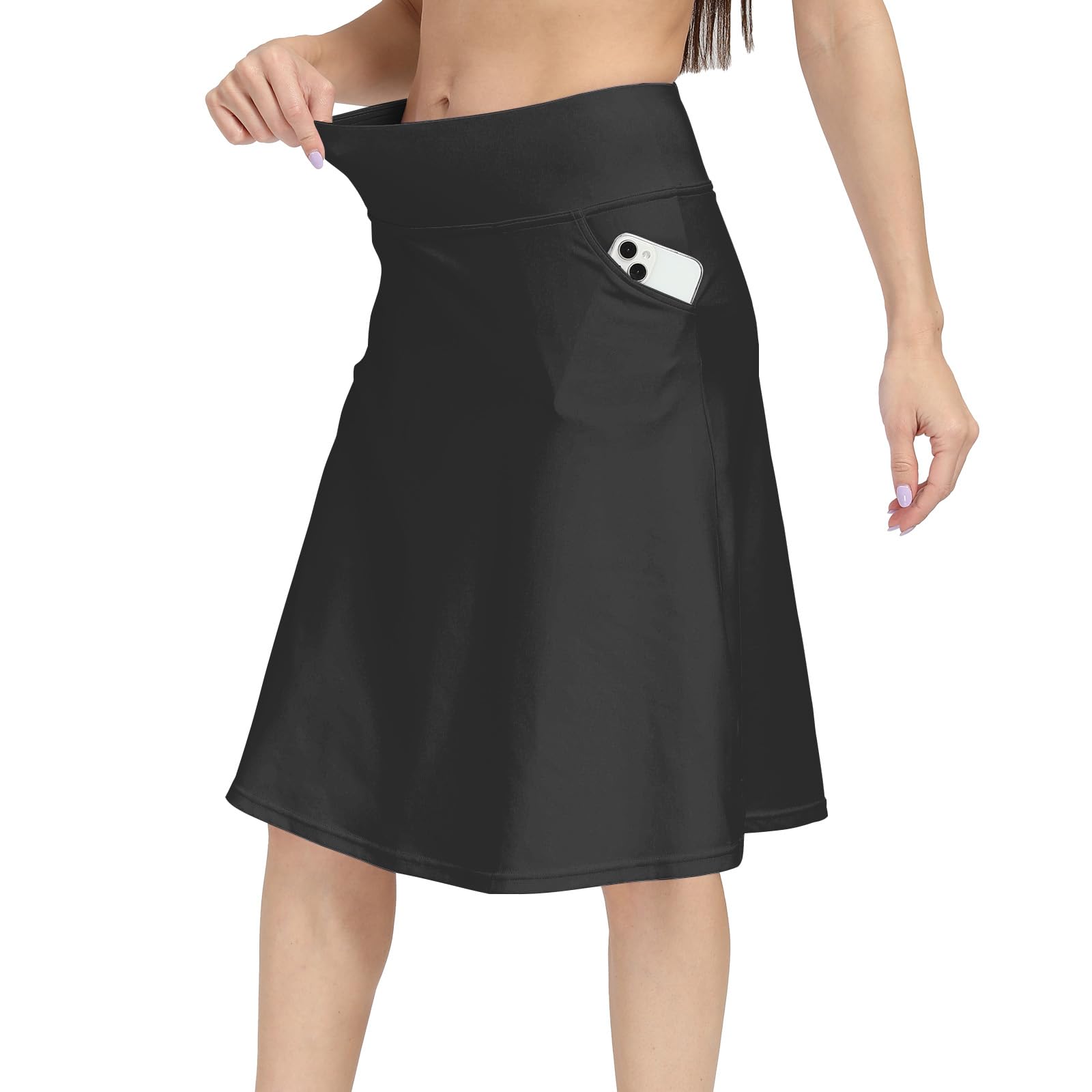 CZRLHYT Damen Skorts for Women with Pockets Skort (1er Pack)