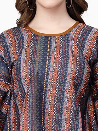 Image of I ENTERPRISE Women's Regular Fit Shirt (MAPT003S Multicolor2 Small)