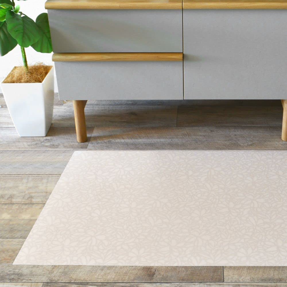 Amazon | 壁紙屋本舗 キッチンマット 240 × 60 拭ける 台所マット 玄関  