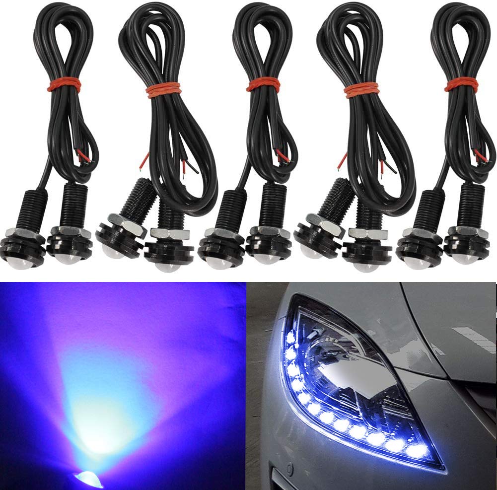 Amazon | X-STYLE LED デイライト 18mm スポットライト ボルト型 大玉