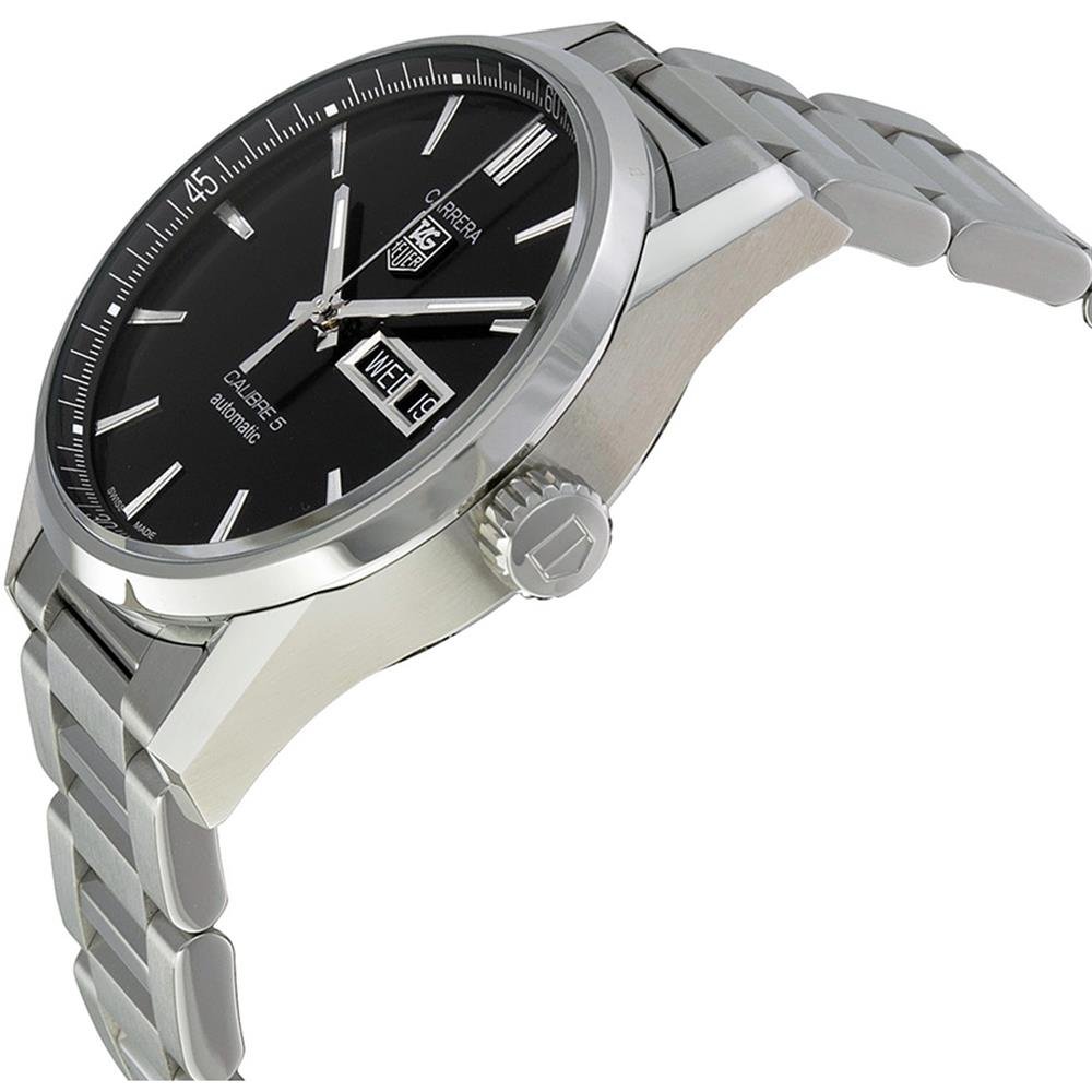 時計 TAG Heuer CALIBRE 5 WAR201A BA0723 Amazon.com: Tag Heuer Men's Carrera WAR201A.BA0723 Silver