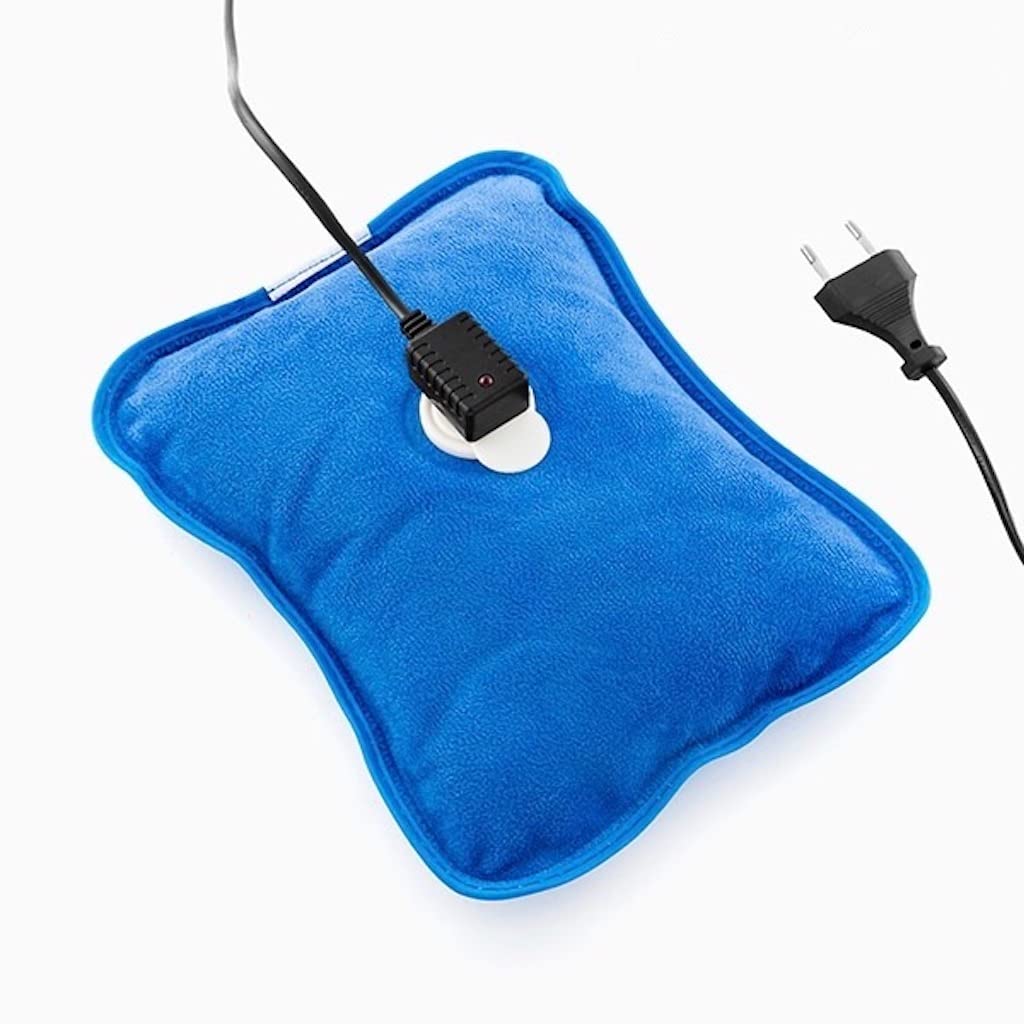 Bouillottes Electrique, Bouteille d'eau Chaude - Soulagement Rapide de la Douleur et Confort, Bouillotte en Caoutchouc - Température Max : 75ºC - 380 W - Vert Menthe