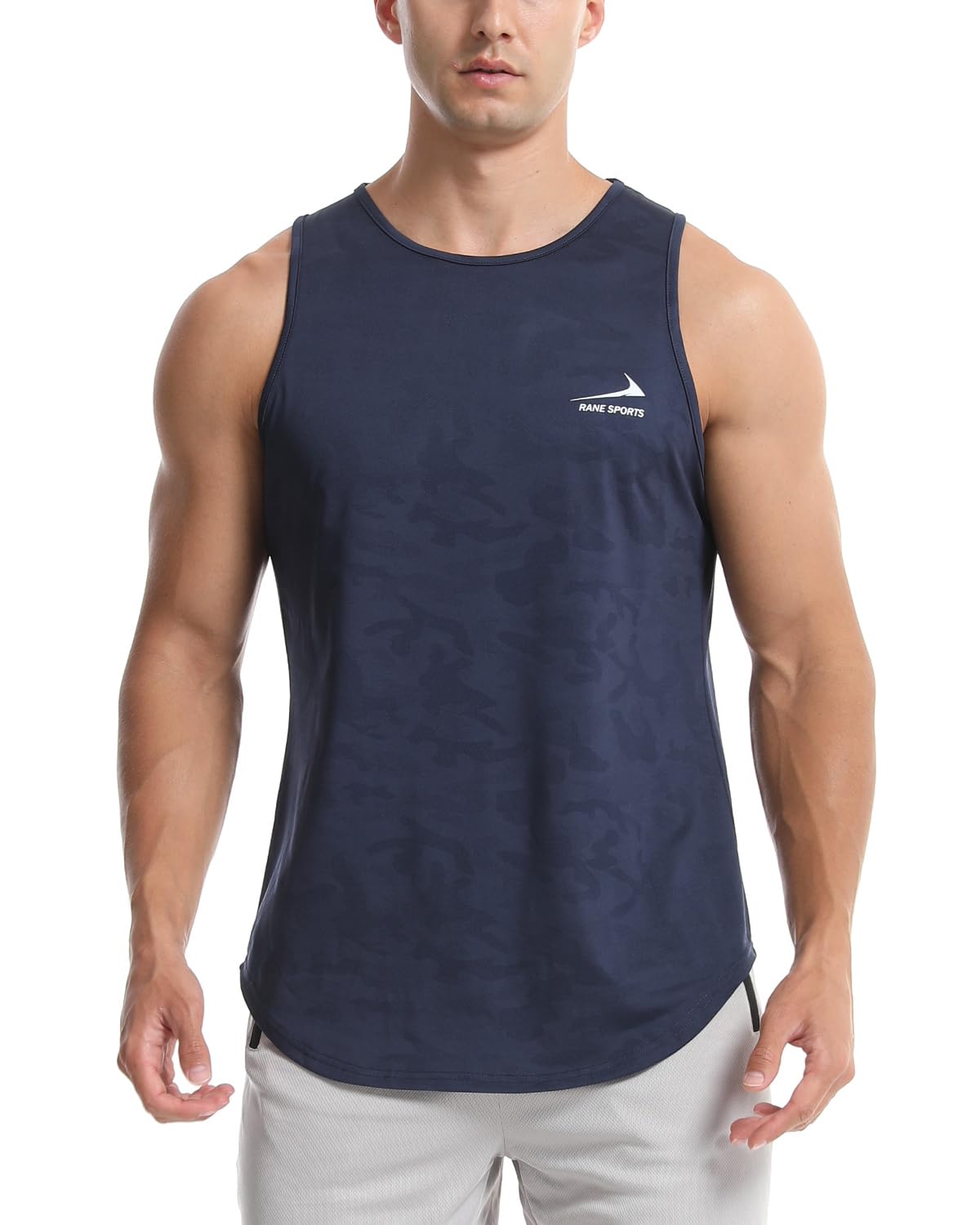 Viisendy ProMen's Sleeveless Tank Top Sports Quick-Dry Muscle Shirt