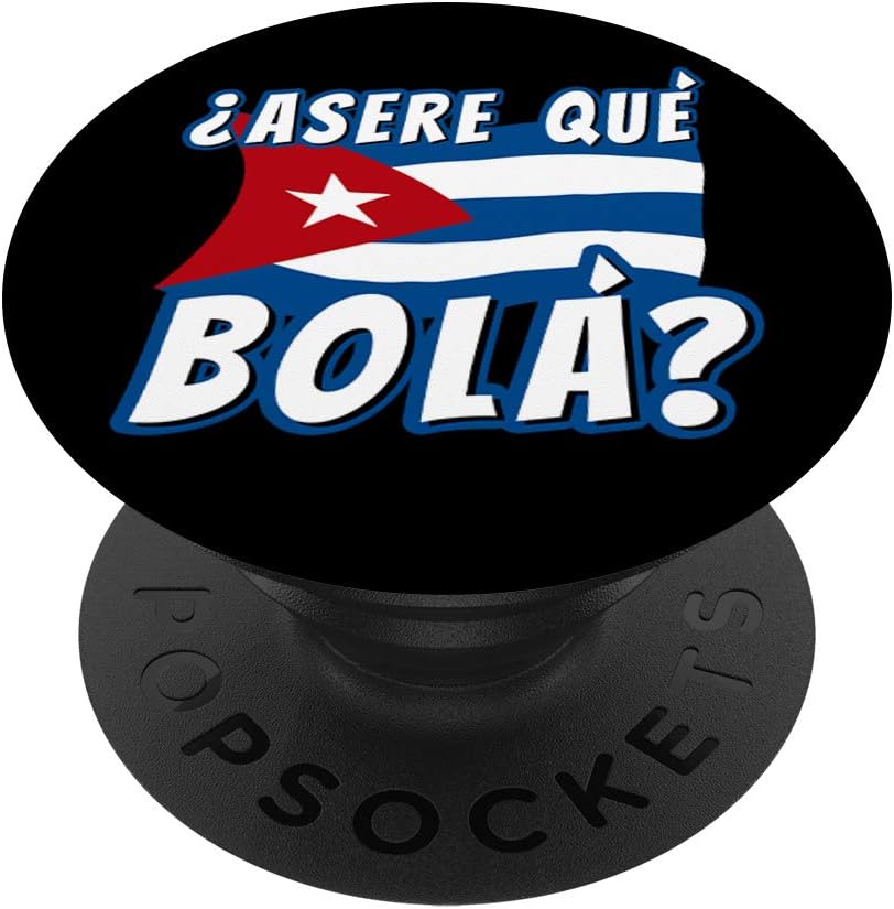 PopSockets PopSockets PopSockets de Cuba con bandera cubana de Cuba, diseño de bandera cubana