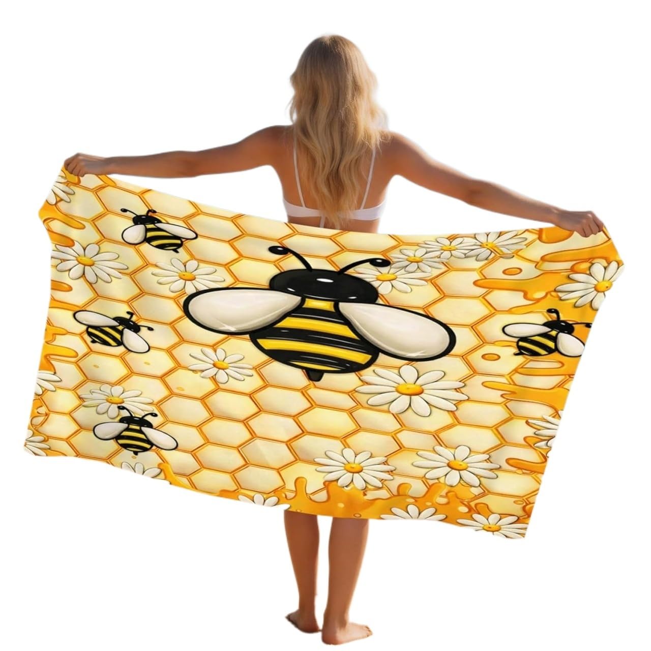 LYVQZPWLR Microfibre Beach Towel， Large Beach Towel Multiple Sizes Quick Dry Absorbent Lightweight Sandproof Compact Travel(90x160 cm)