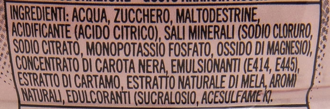 Bevanda energetica Bevanda energetica Bebida Energética Naranja sanguina Blood Orange Energy Sport Bebida 24 x 50 cl + Polpa Italiana Gourmet 400 g
