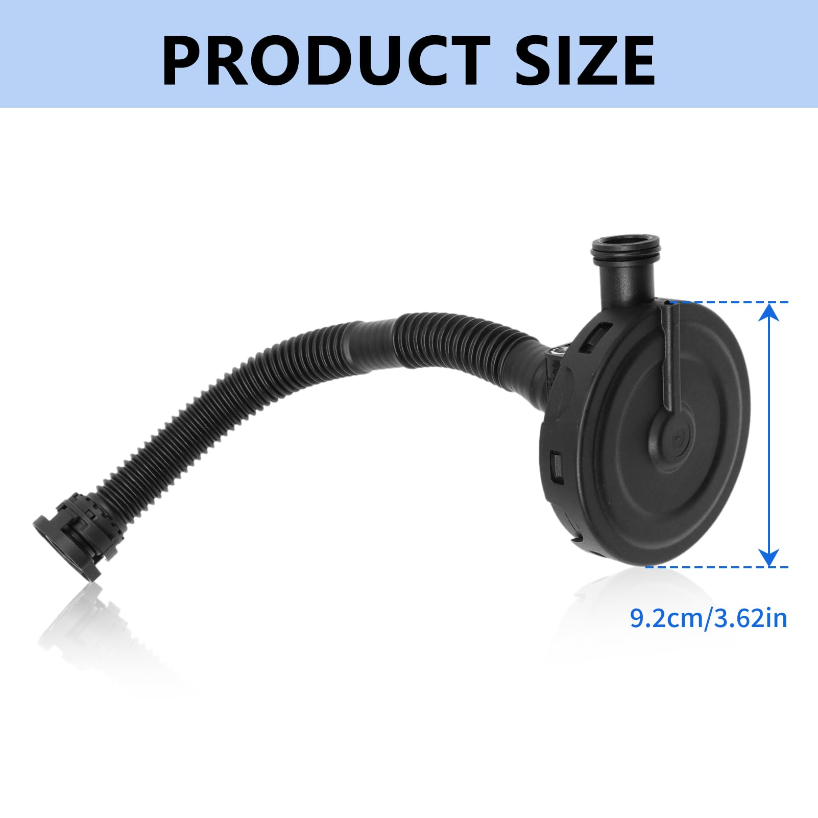 03e103201c Valve de Respiration de Ventilation Per Polo 9n Polo 6r, Valve Respiratoire Per Cordoba 6l Ibiza 6j Toledo Fabia 6y Rapid Roomster