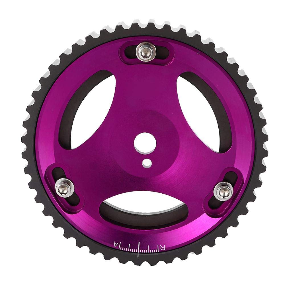 Adjustable Cam Gear,Aluminum Adjustable Cam Gear TA302A MT01B Fit Replacement for Mitsubishi Evolution EVO 4 9 4G63