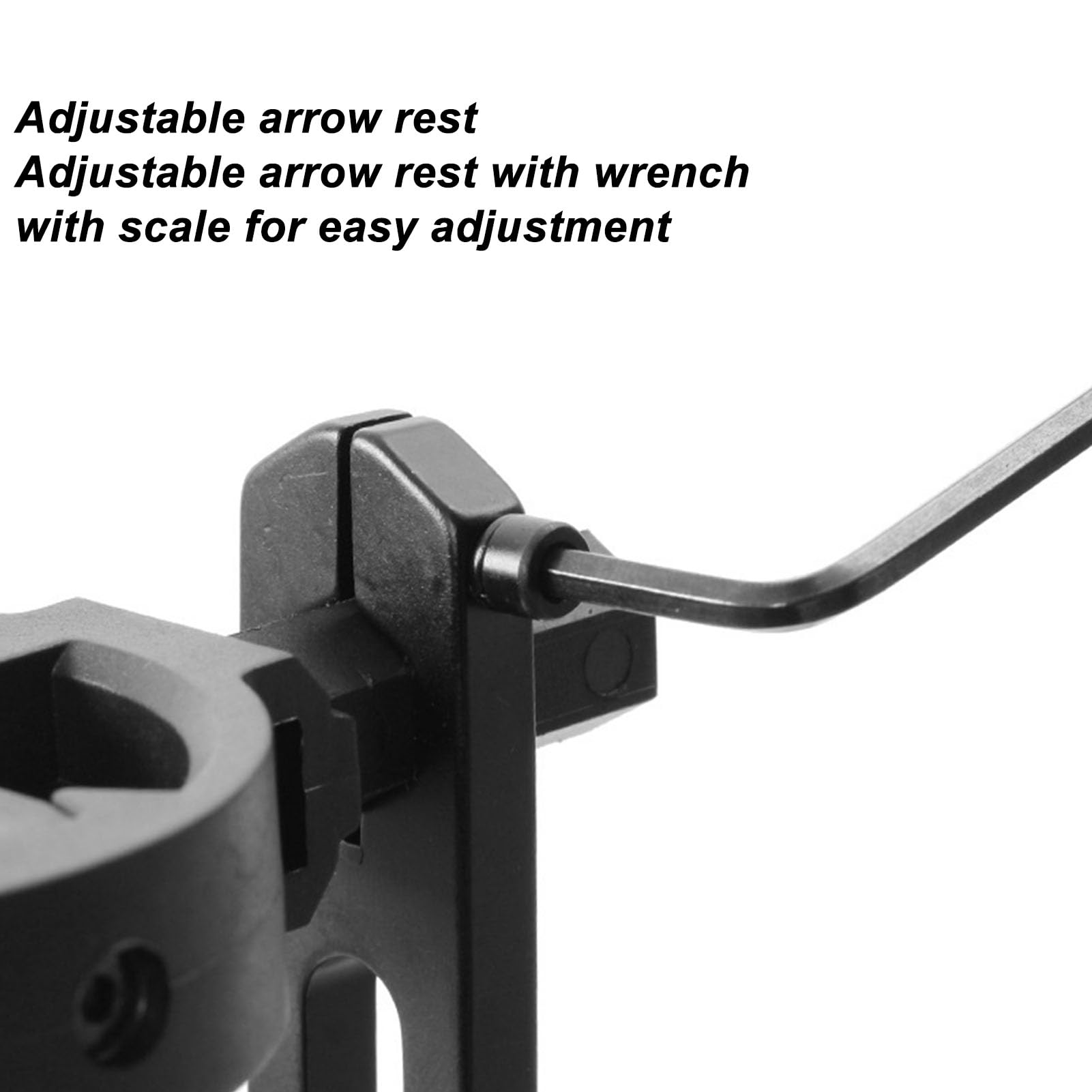 Riposo Freccia Per Arco Composto - Universale Per Mancini E Destri (Nero) - Foto 10