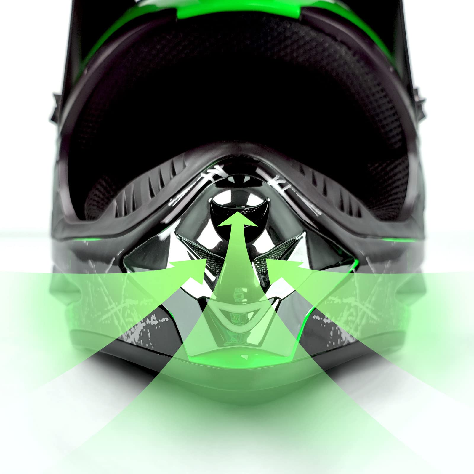 Casque de Motocross pour Les Adolescents, Casque de Vélo pour Les garçons et Les Filles, Casque de Moto personnalisé, Norme ce