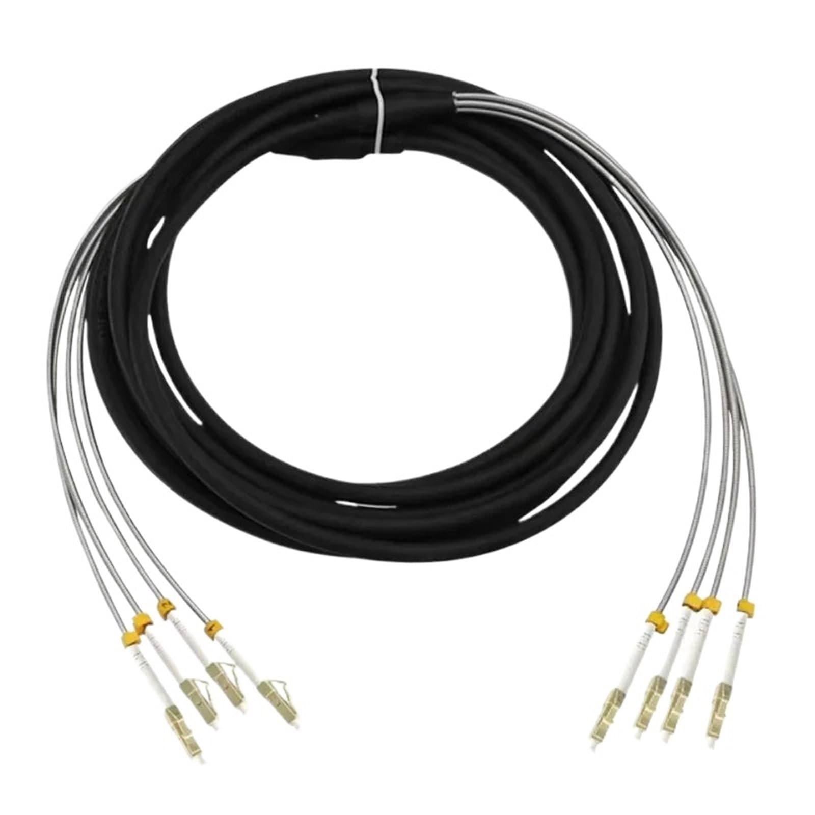 Cordon de raccordement en fibre optique 2C 4C CPRI extérieur 2 conducteurs mode unique (4 cœurs SC-SC OM4) 200 m