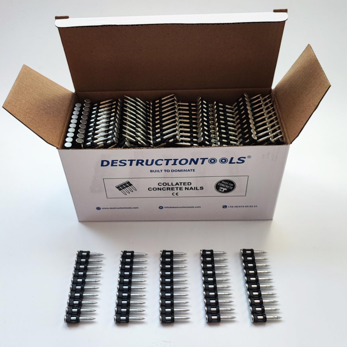 1000x Clavos de acero 25mm - para Bosch GNB18V - PROFACTOR 18V