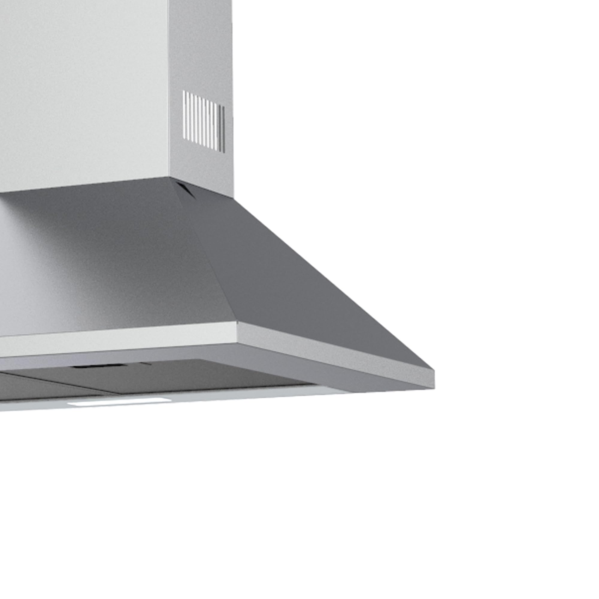 CATA Omega 700 X Campana Extractora Decorativa Piramidal de 70 cm, 645 m³/h, 3 Velocidades, Control Mecánico, Tira LED, Filtros Lavables, Clase C, Acero Inoxidable