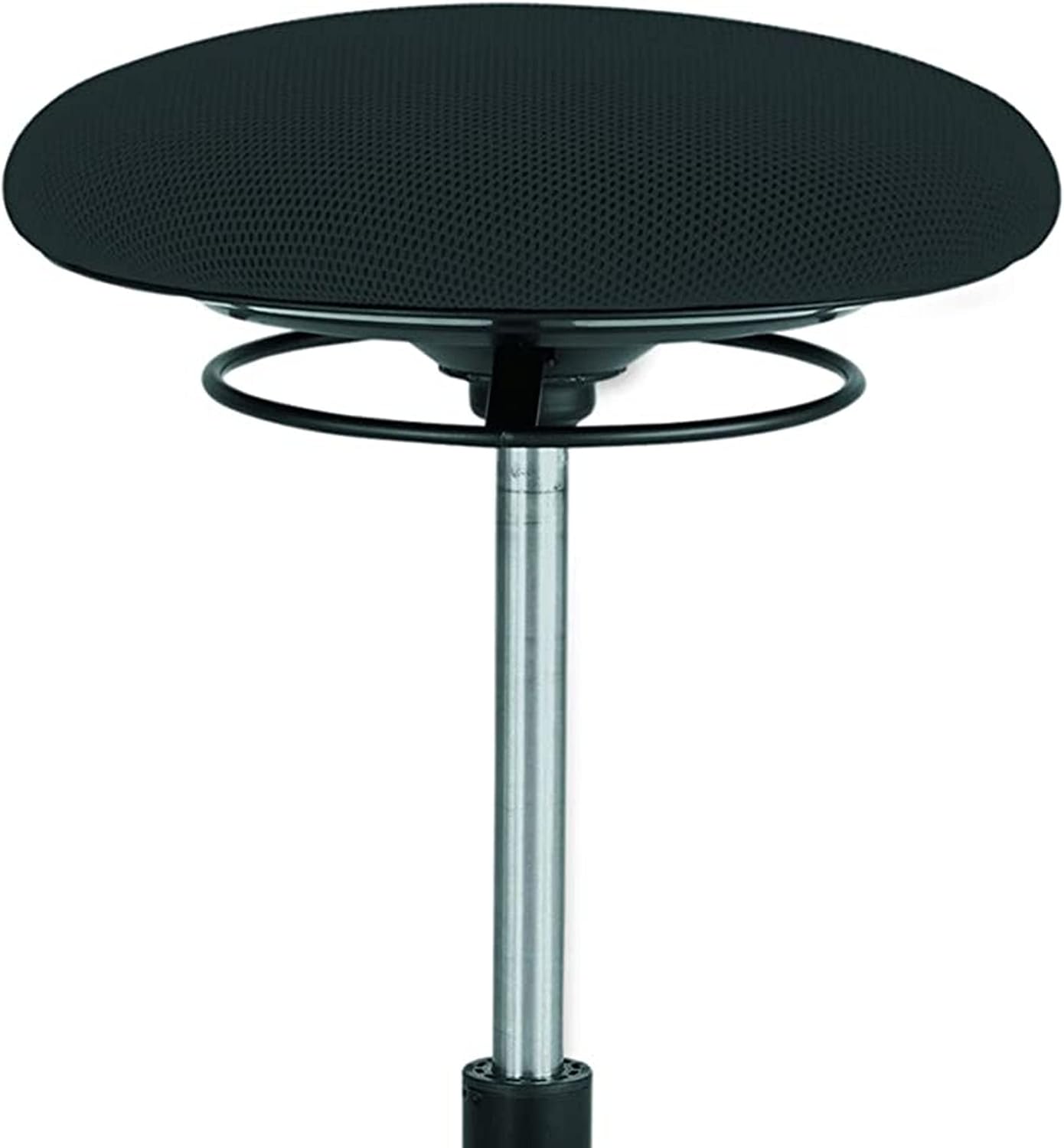 Safco Twixt Active Movement Seating Chair, Ergonomic Support, Extended Height, Black Mesh