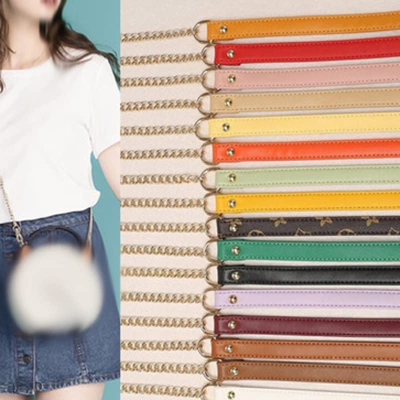 Ceinture sac à chaîne en métal pour réparer une anse usée - 4