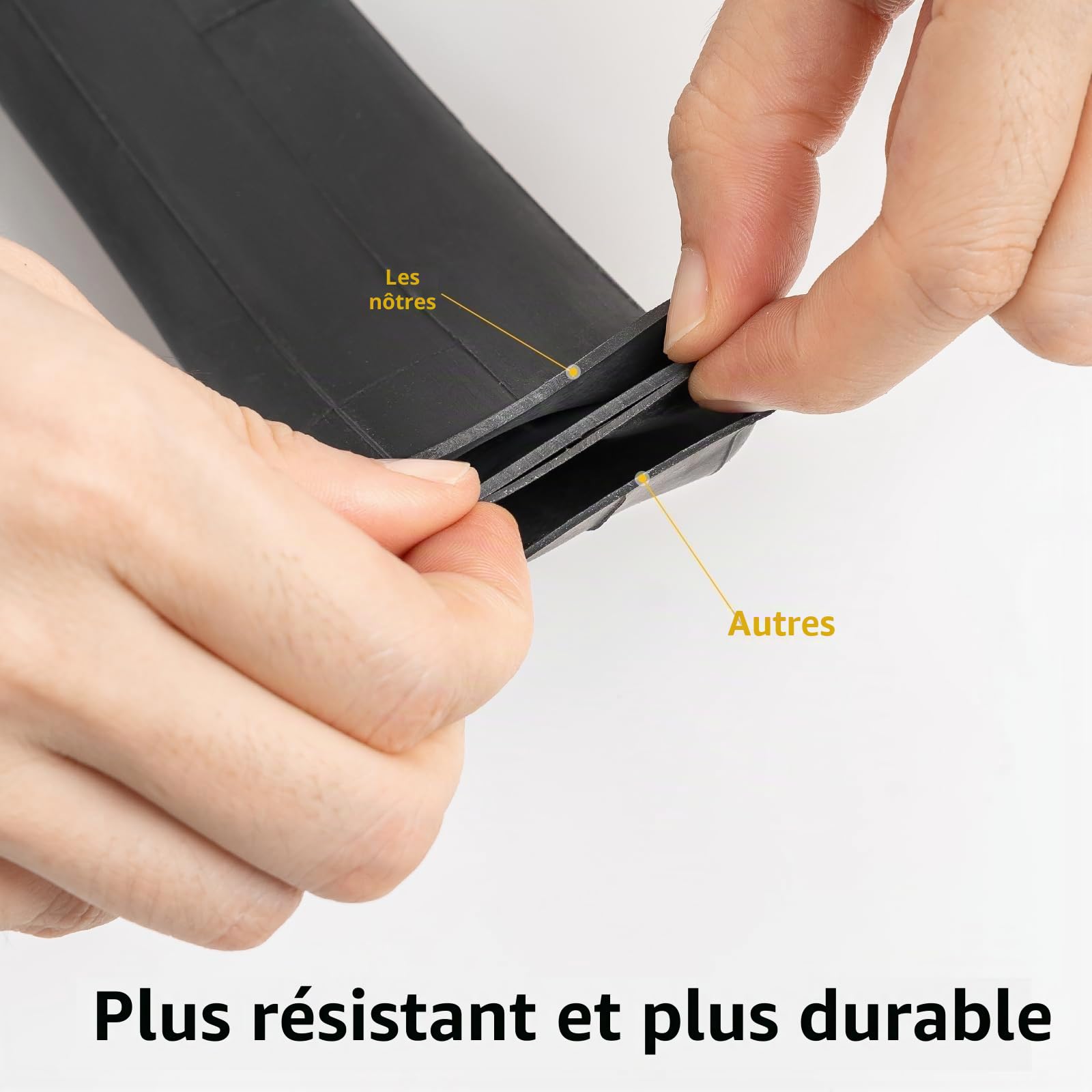 YunSCM 2PCS 52/62-559 épaissies Chambres à air 26x2.10/2.25/2.35/2.40 AV32mm Schrader Valve Compatible 26 Pouces Chambre à air 26x2.10 26x2.125 26x2.25 26x2.35 26x2.40
