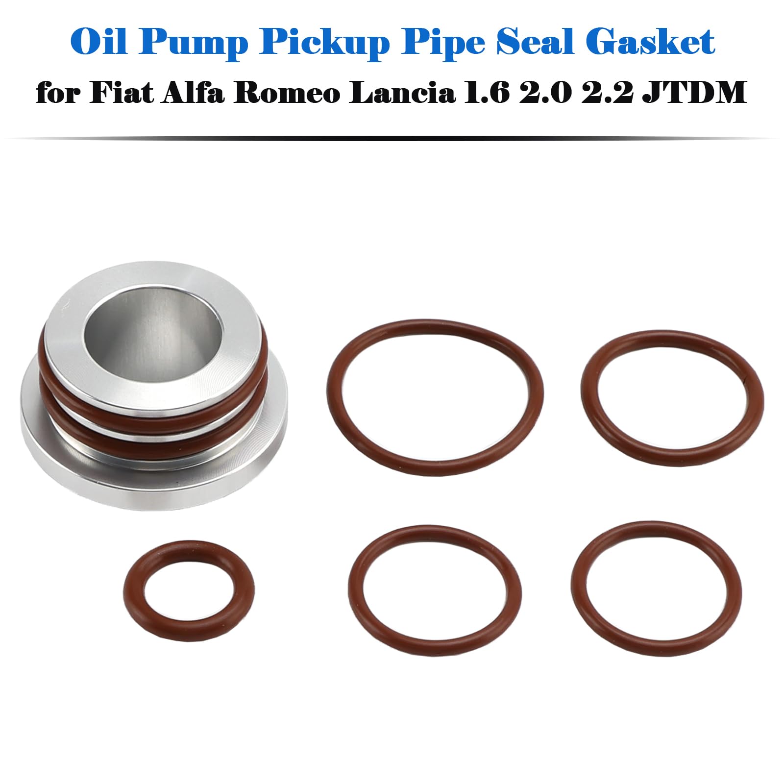 MAD HORNETS Oil Pump Pickup Pipe Seal Gasket Kit Fiat 500X 500L Bravo Alfa Romeo Lancia 1.6 2.0 2.2 JTDM Multijet Diesel