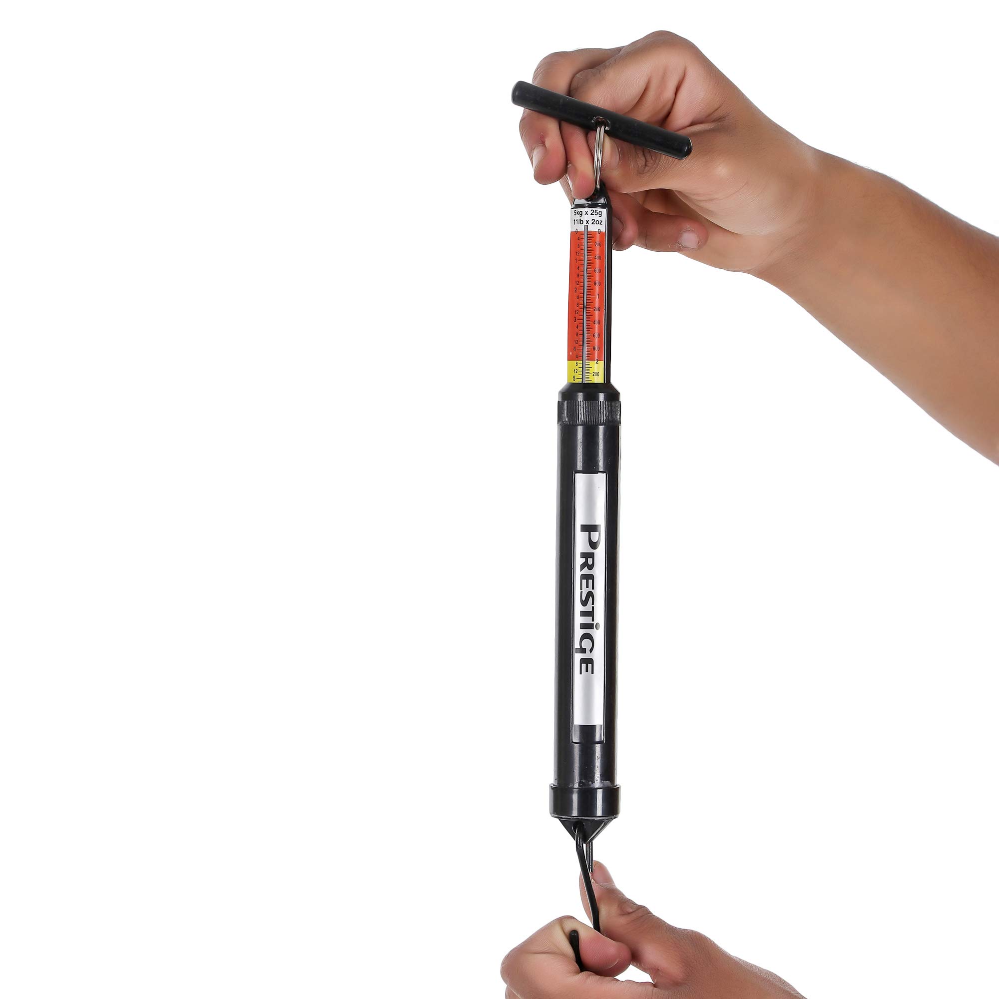 Prestige Weighing Scale Hanging Tubular Spring Balance Dynamo meter 5Kg x 100g (New Attractive look, Black))-image-28