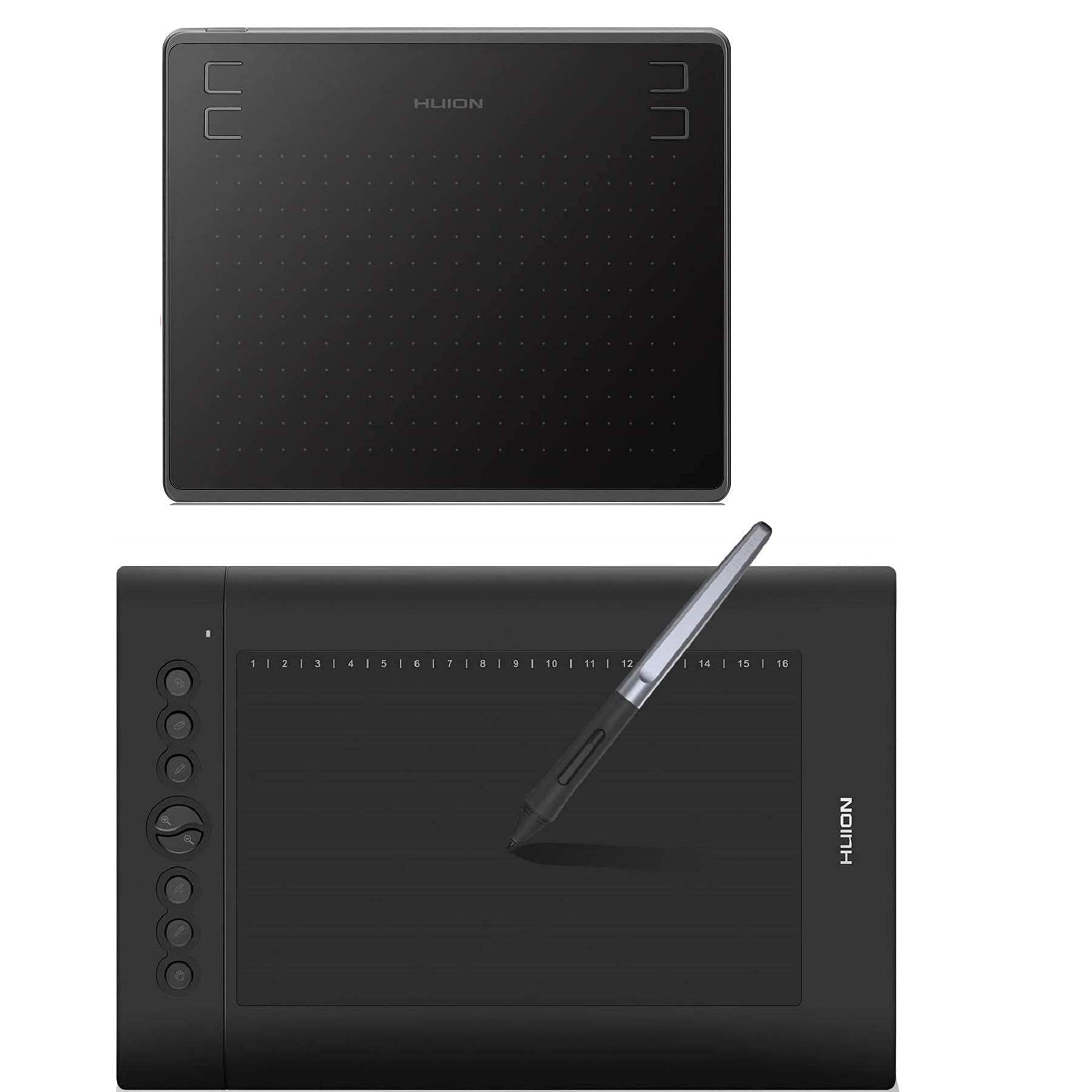 HUION H610PRO V2 and Huion HS64 Digital Graphics Tablets OSU! Drawing Tablet with 8192 Battery-Free 