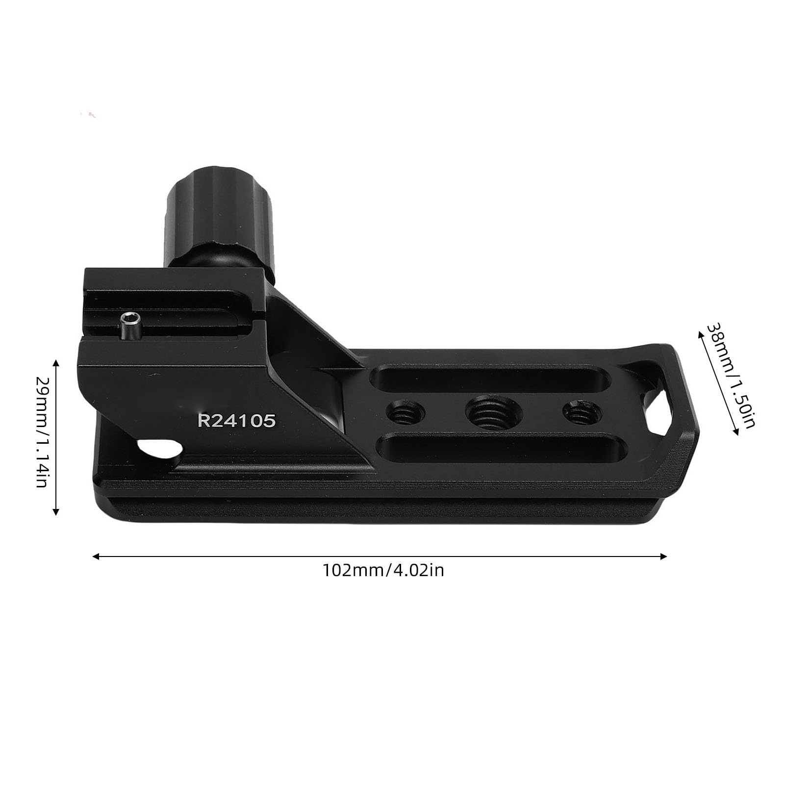 Supporto Ad Anello Base per RF 70-200mm F/2.8 L IS USM Z, Staffa | Piedino per collare obiettivo in lega di alluminio, base piastra QR, fori per viti da 1/4\" e 3/8\", per obiettivi RF