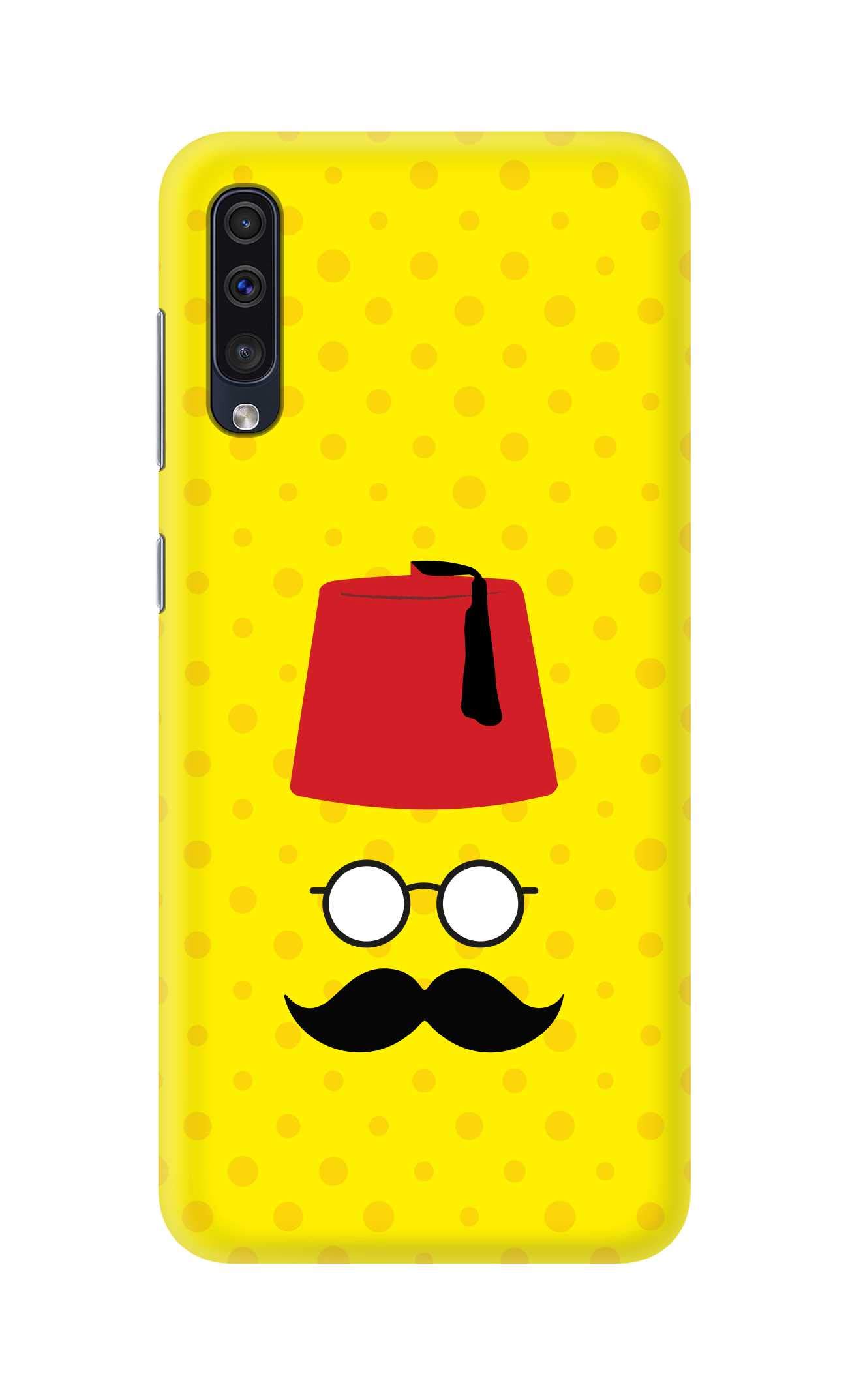 StylizeddCase Compatible with Samsung Galaxy A50 Slim Snap Basic Case Cover Matte Finish - Moussy Basha