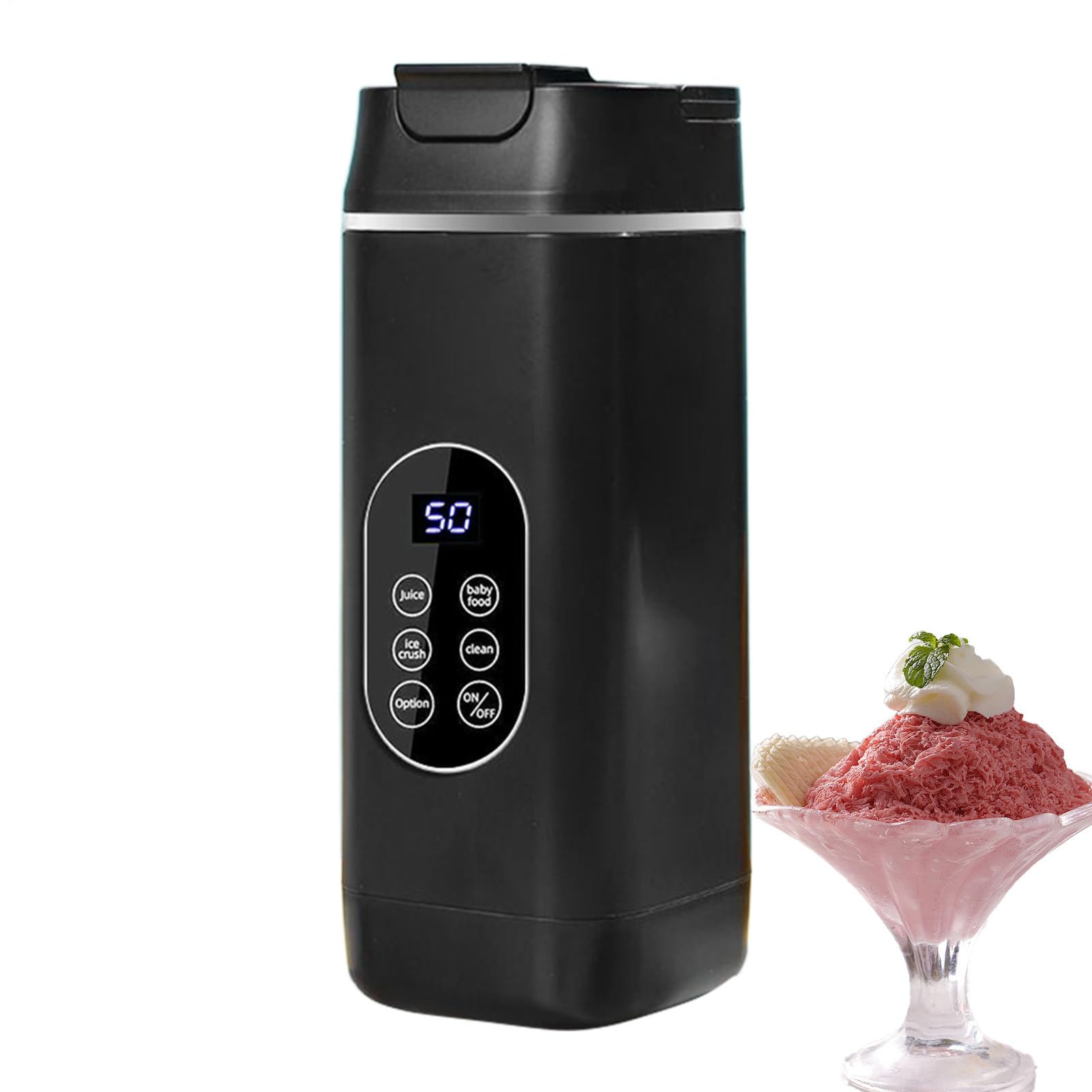 Mélangeur à secouer portable pour vos smoothies de plage et cafés glacés à la maison