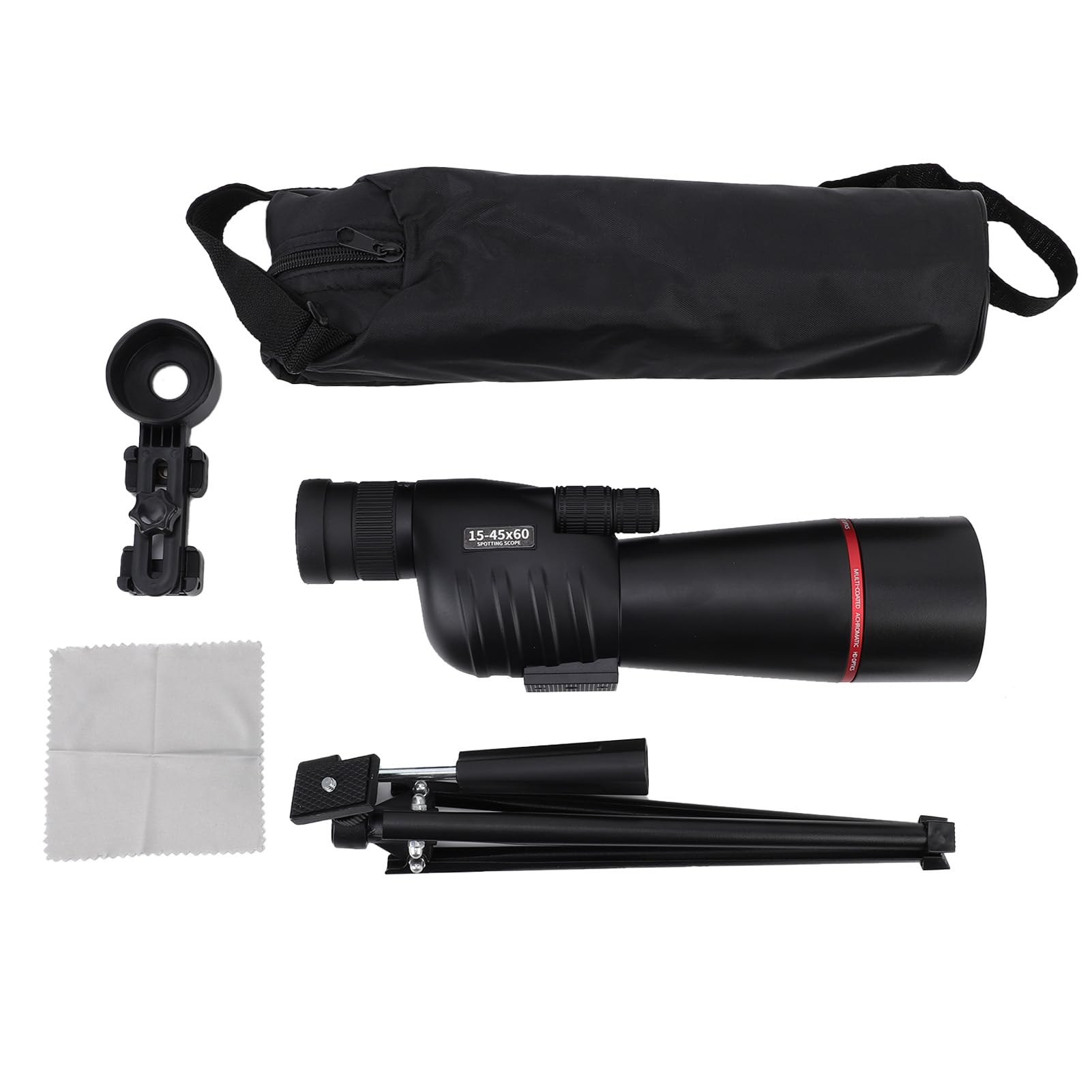 Cryfokt 105-52/1000m Spotting Scope Waterproof HD Spotter Scope for Bird