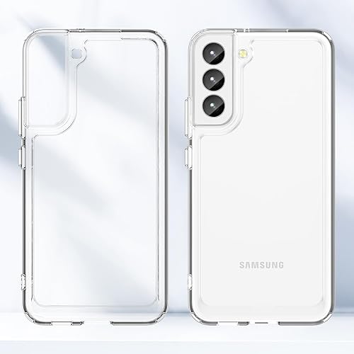 Miniatura 3 de KOARWVC Funda transparente para Galaxy S22, Samsung S22 5G SM-S901U, funda suave y transparente de TPU para teléfono, a prueba de golpes,