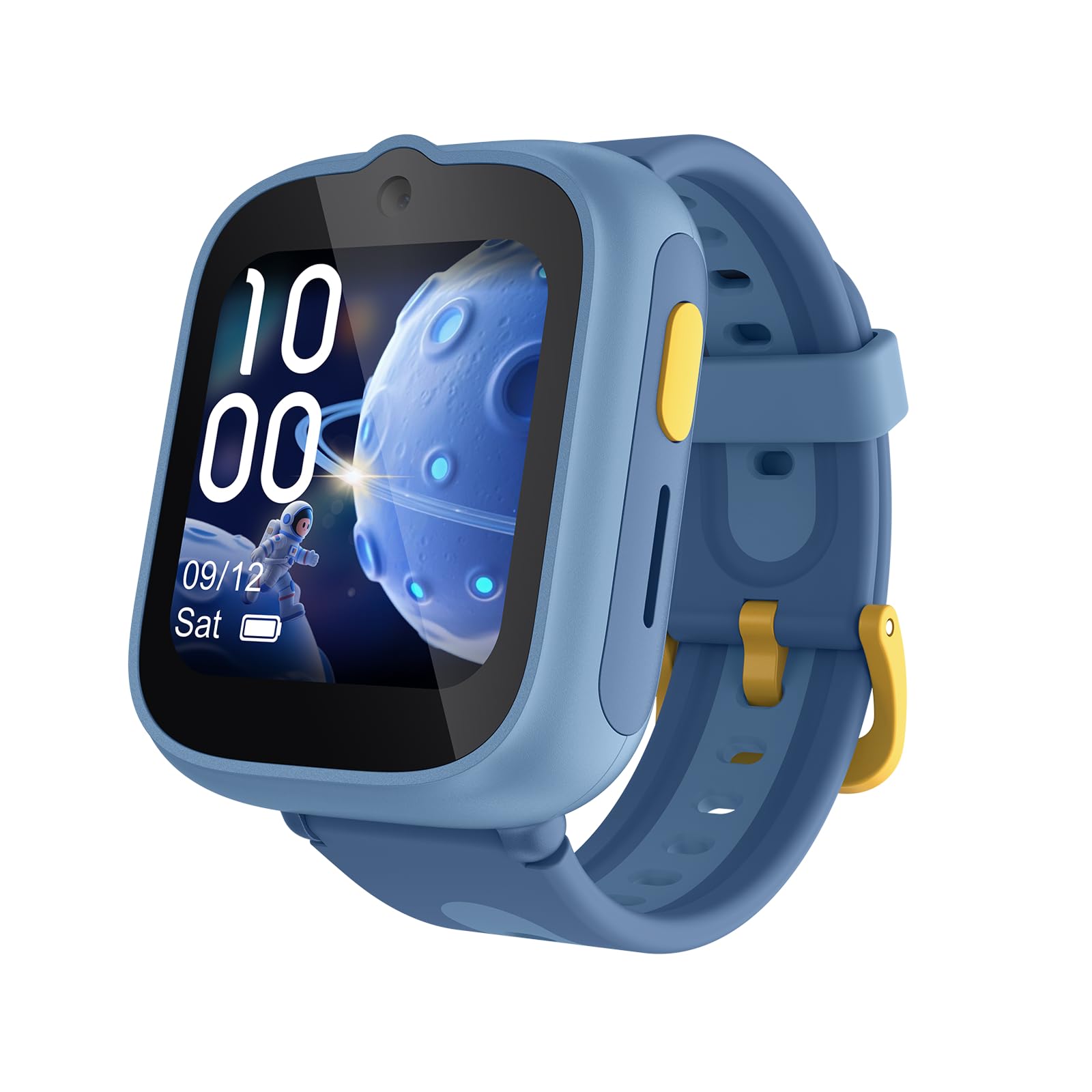 TCL MOVETIME MT48 – Smartwatch per bambini con videochiamate 4G, tracciamento GPS dual‑band L1+L5, batteria da 2,5 giorni e resistenza IP68 + 2ATM per avventure sicure, Blu, senza SIM