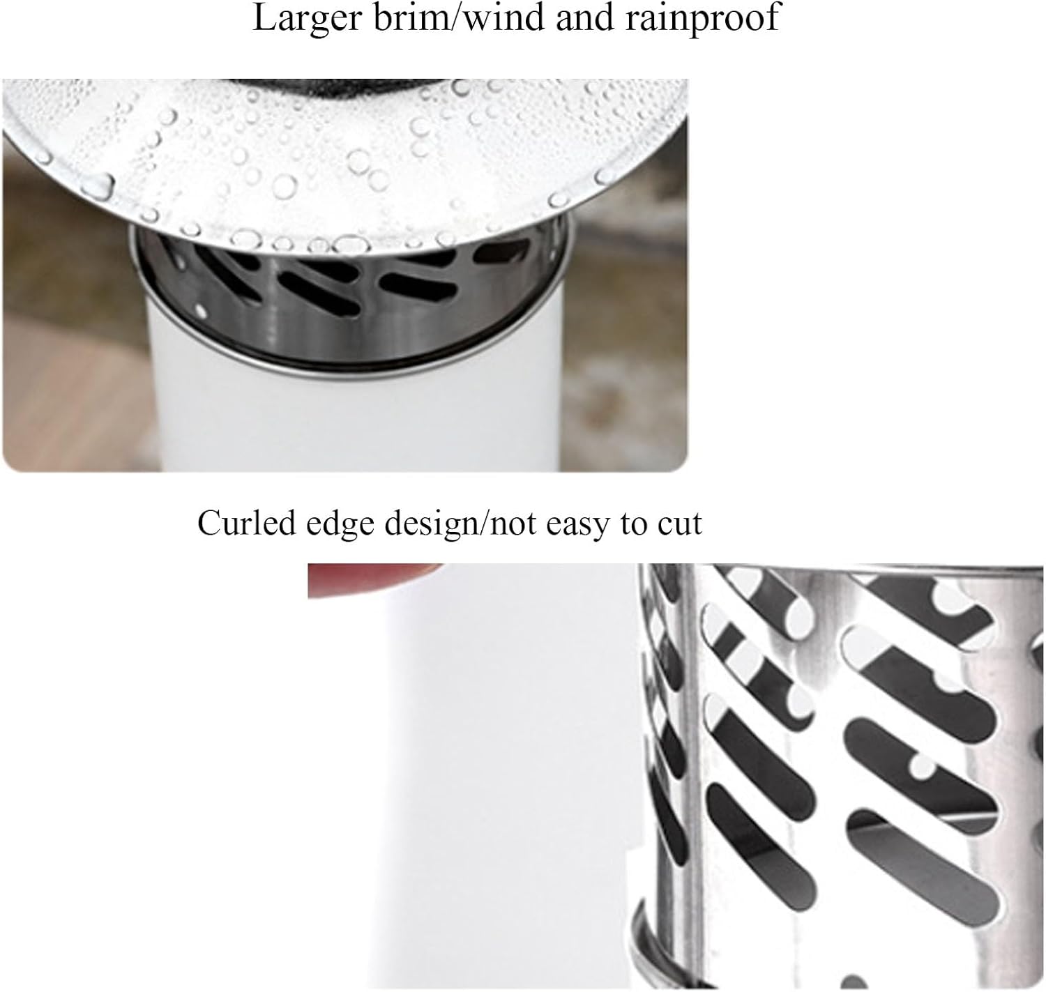 Chimney Cowlfor Chimney Cap Round Rain Cover Chimney Rain Cap Chimney Caps Bird Guard for Roof Vent Protetion Large, Chimney Cover Outside Chimney Cover Flue Caps(16cm*13.6cm/6.2"*5.3")