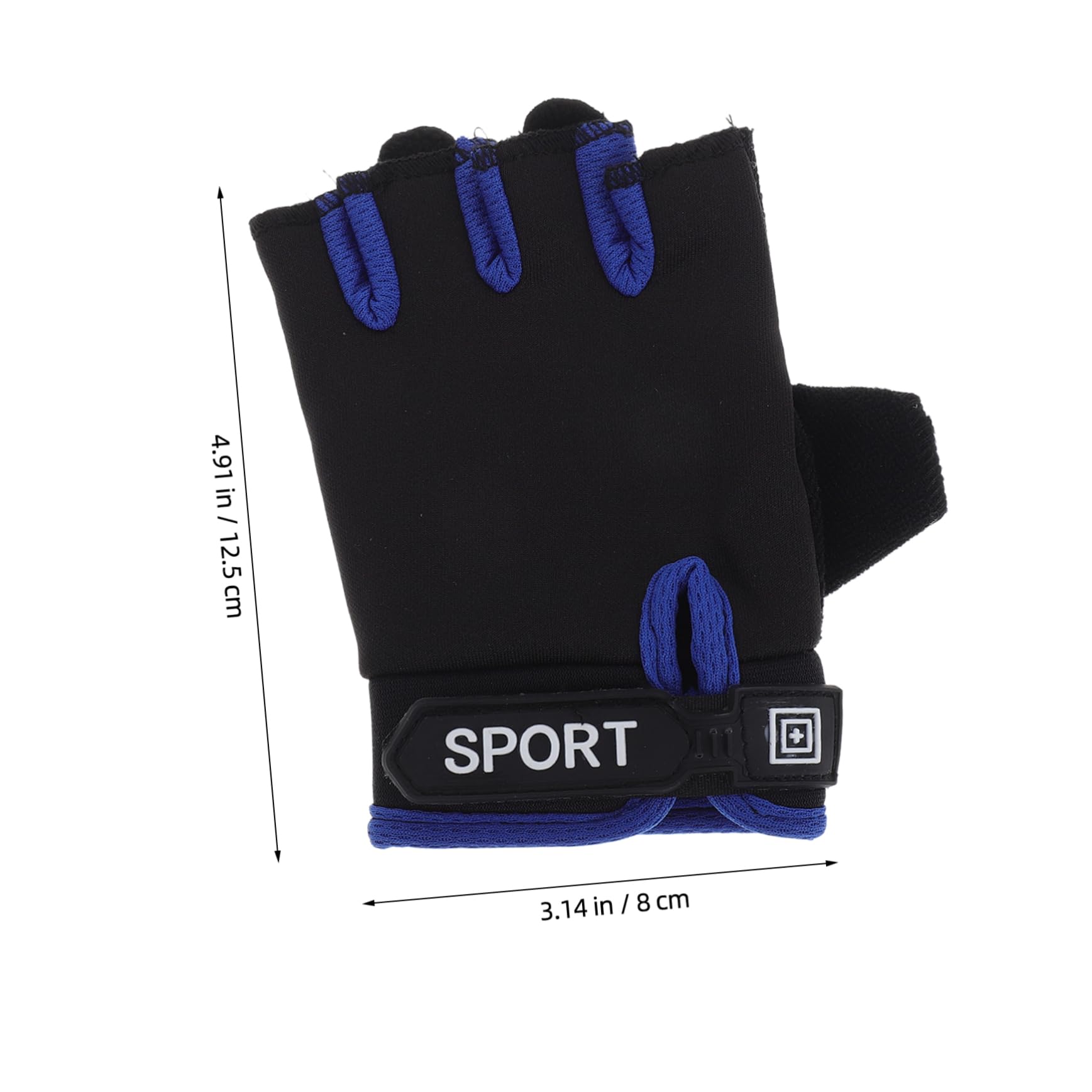 VANZACK 1 Pair Kids Half Finger Cycling Gloves Youth Bike Gloves for Boys Girls Improved Grip and Breathable Mesh