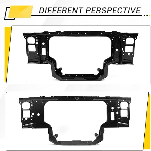 Miniatura 6 de KUAFU Soporte de radiador compatible con Ford F250 F350 F Super Duty 7.3 1992-1998 Reemplazo diésel para FO1225249 F4TZ16138A acero