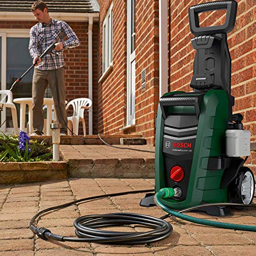 Bosch UniversalAquatak 135 Hogedrukreiniger (1900 W, 135 Bar) & Home and Garden Aquasurf 280 Terrasreiniger Voor Hogedrukreinigers, Groen - Afbeelding 3