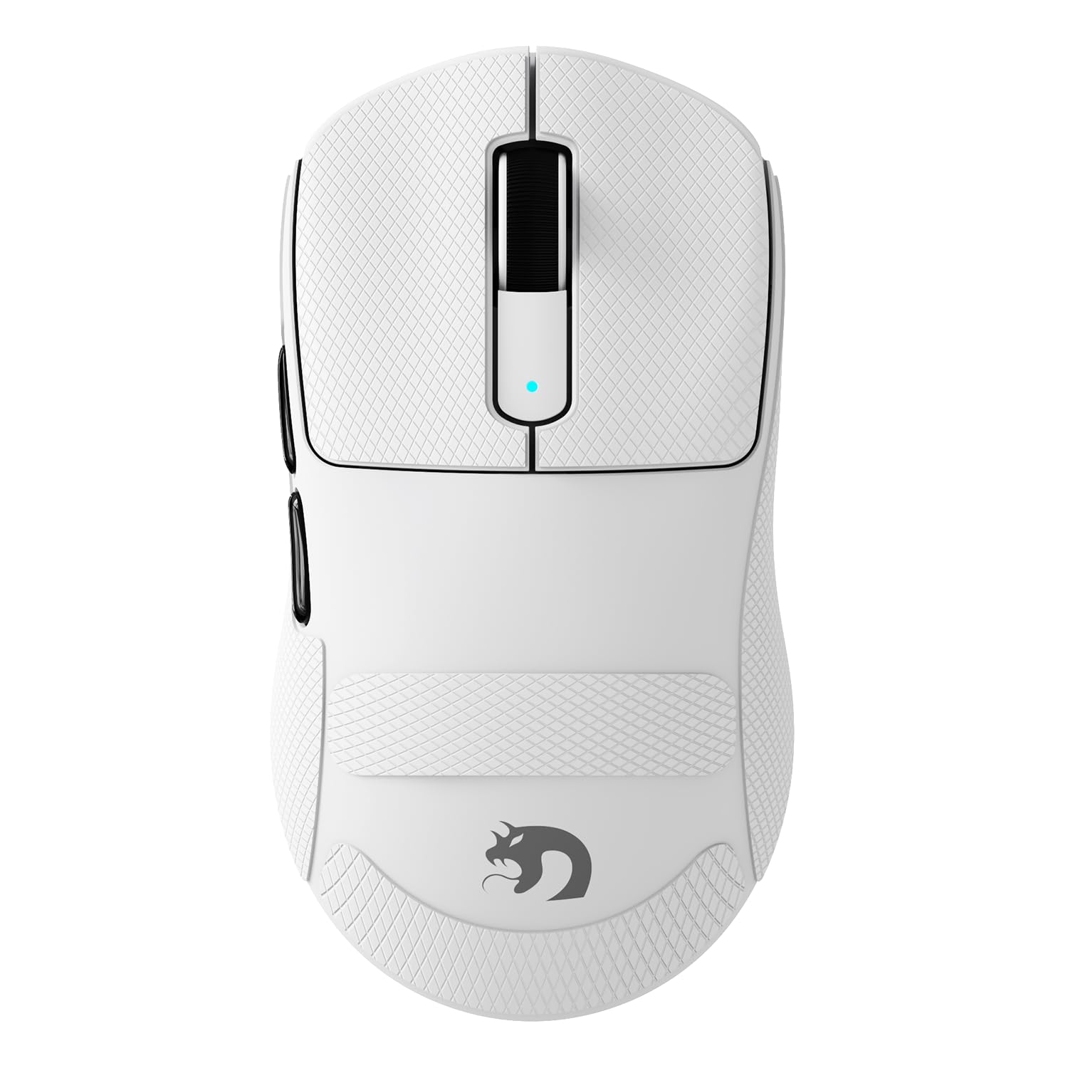 MAMBASNAKE M3 39g Superlight Mouse, PixArt PAW3395PRO Gaming Sensor, BT/2.4G Wireless/Wired Gaming Mouse, 6 Adjustable DPI up to 40000, 200 Hrs Battery, Office Mice for Win11/Xbox/PS/Mac (White)
