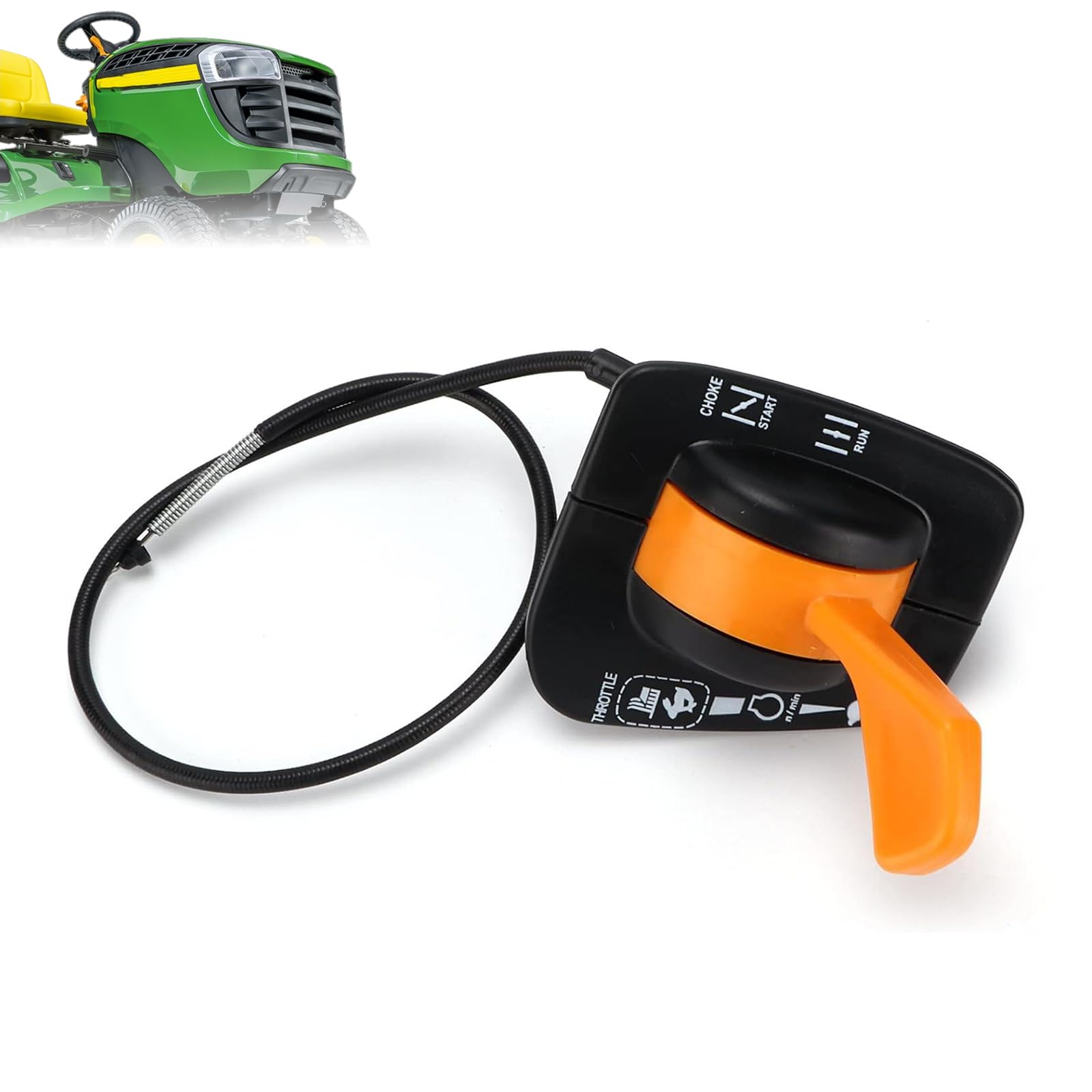 Cavo di Controllo Dell'acceleratore, Cavo Dell'acceleratore GY20749 di Ricambio Per John Deere La 102 105 115 X110 X120 LA100 LA105