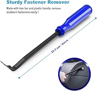 Vista 5 de Juego de 860 clips de parachoques y removedor de sujetadores de automóvil, 25 tamaños, remaches de pasador de empuje automático, clips de panel