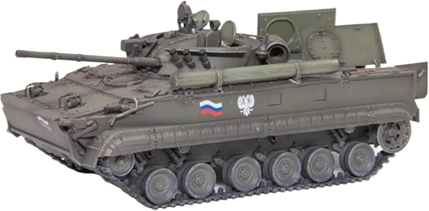 Realistic Tank 1:72 Scale for Russian BMP72 Infantry Tank Model Kit Static Die Casting Collectible Ornaments Static Tank Model