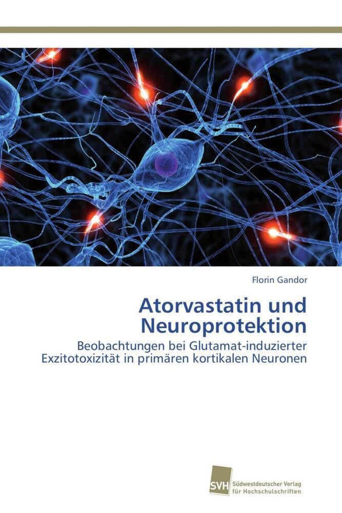 Atorvastatin und Neuroprotektion: Beobachtungen bei Glutamat-induzierter Exzitotoxizität in primären kortikalen Neuronen (German Edition)