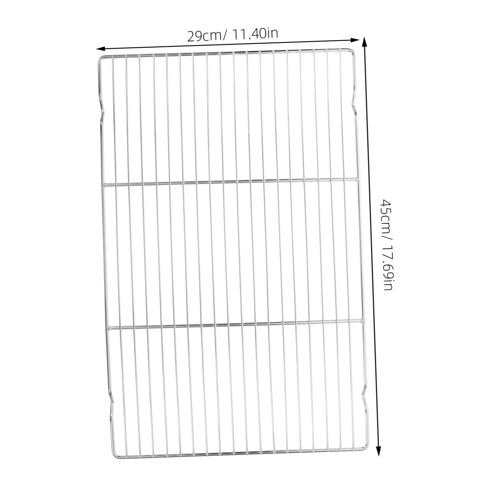 SUPVOX Stainless Steel Cooking Rack Thickened Cooling Rack for Baking Cooking Convenient Wire Rack with Mesh Design for Optimal Air Circulation and Durability