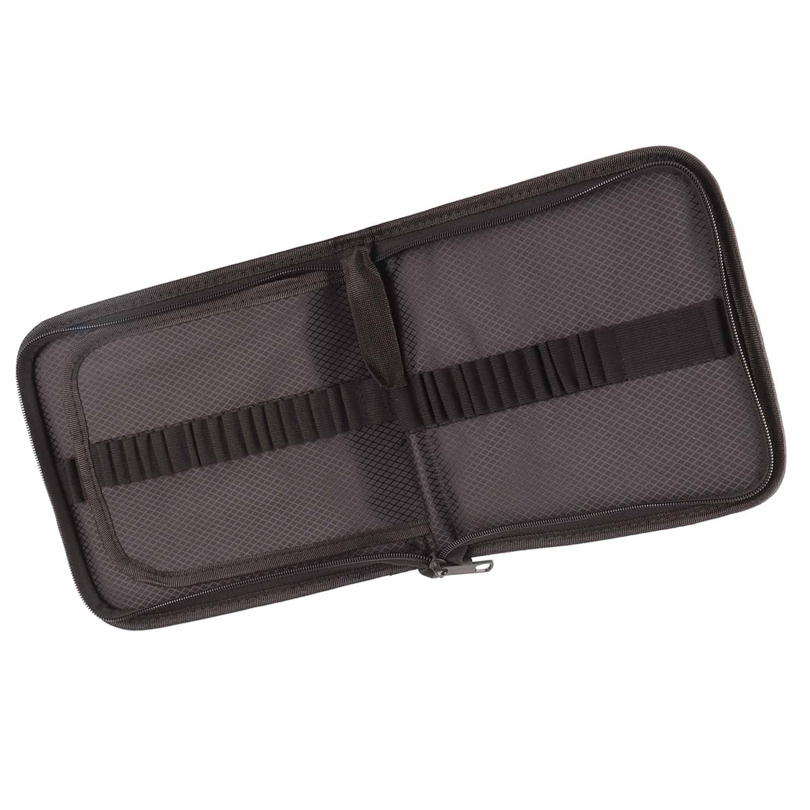 Ejoyous Astuccio per Matite, Astuccio in Tela 72 o 120 Scomparti con Supporti Elastici Individuali Portaoggetti Pieghevole con Cerniera Organizzatore di Grande capacità per Studenti Artisti Schizzi