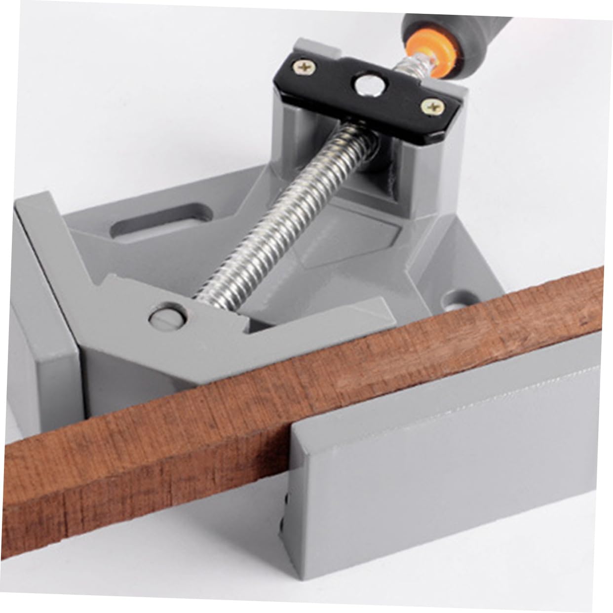 VILLCASE 1 Clamp Vise -up Easy Adjustment 90 Degree Aluminum Angle Clamp Random