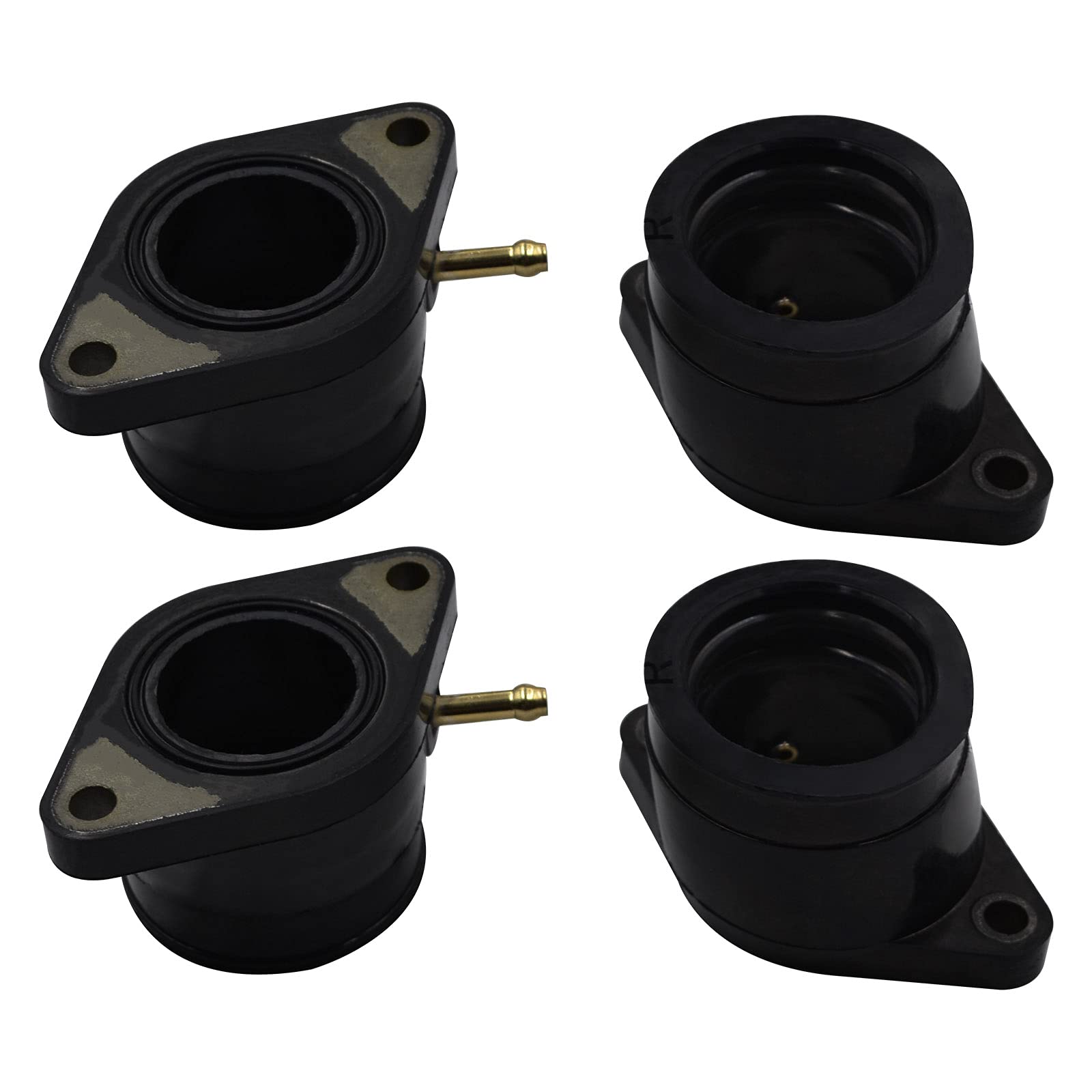 AHL 5G2-13586-02-00 5G2-13596-01-00 Vergaser Ansaugstutzen Kompatibel mit Yamaha XJ650 Maxim 1981-1983/ XJ750 Seca 1981-1983