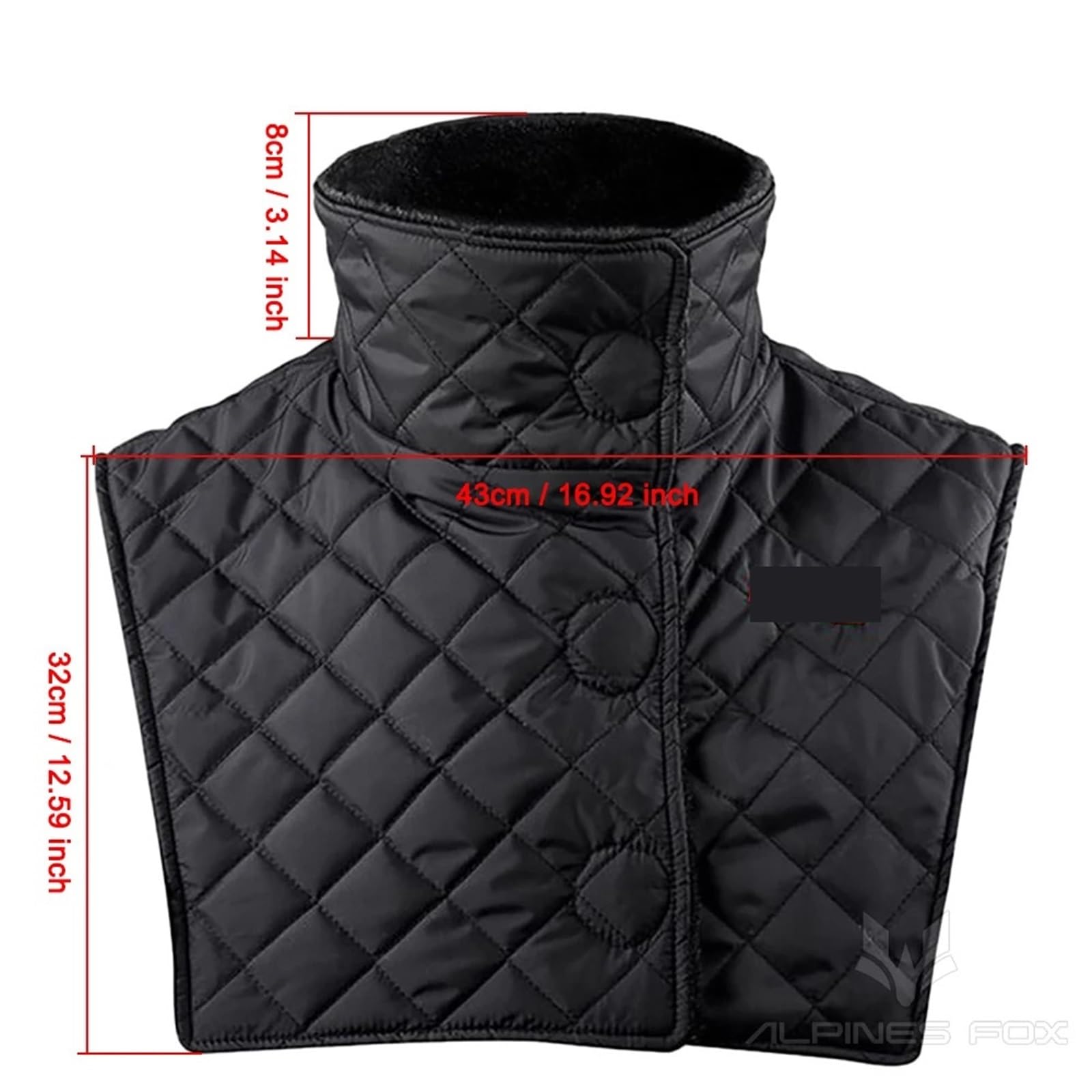 Scaldacollo Per Moto Inverno Addensare Scaldacollo Moto Impermeabile Sci Snowboard Bici Ciclismo Escursionismo Sport Bandana Sciarpa Colletto caldo Sciarpa Scaldacollo Antivento